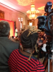 Covering the inaugural Kids State Dinner at the White House