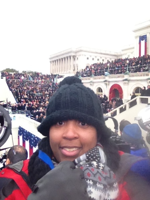 Field producing President Obama's second inauguration ceremony.